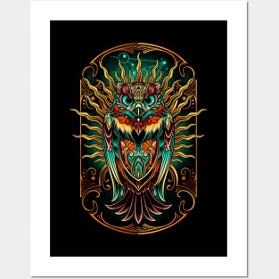 Owl Posters and Art